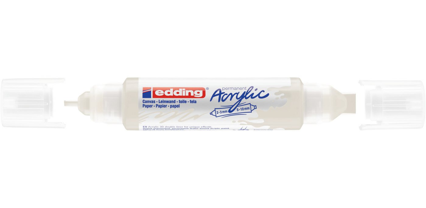Thumbnail - edding Marker 5400 Double Liner, 3D, Strichbreite 2 mm - 3 mm und 5 mm - 10 mm
