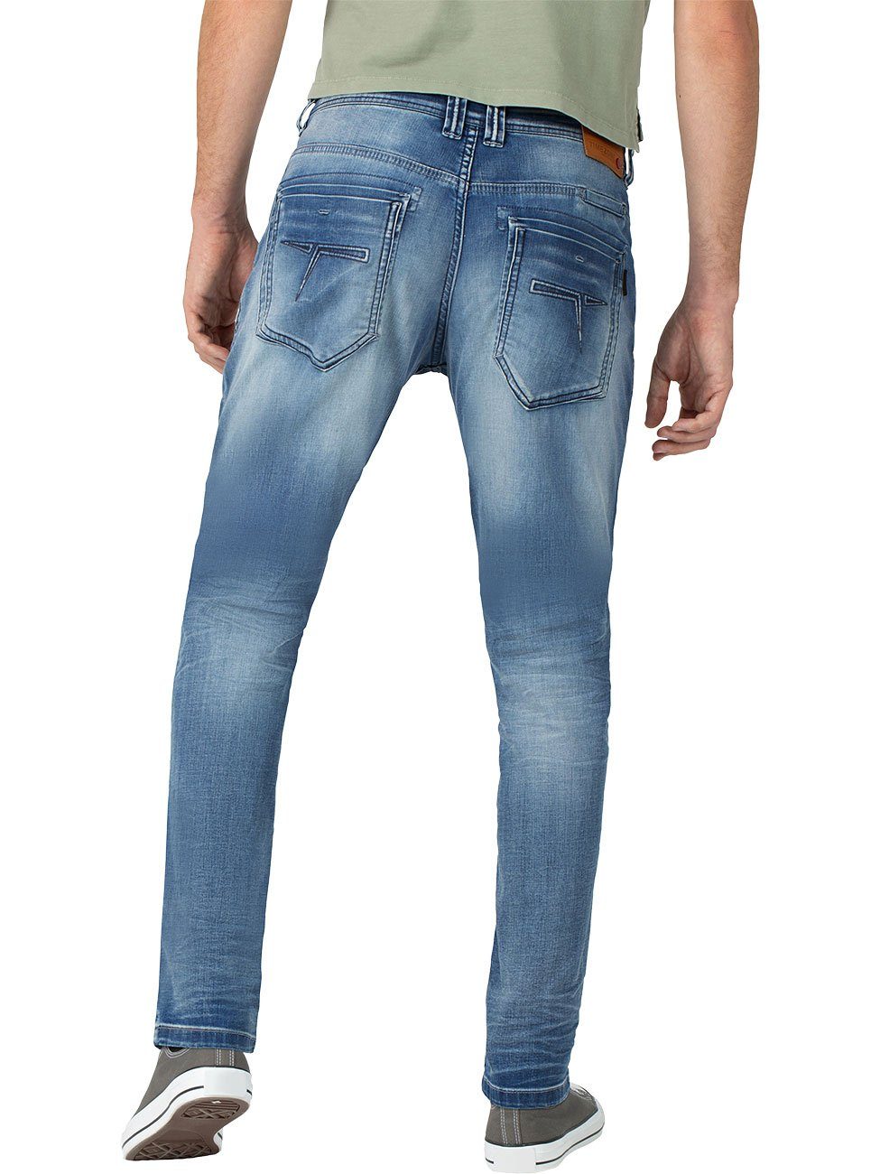 Straight-Jeans mit Stretch Jeanshose TIMEZONE GerritTZ