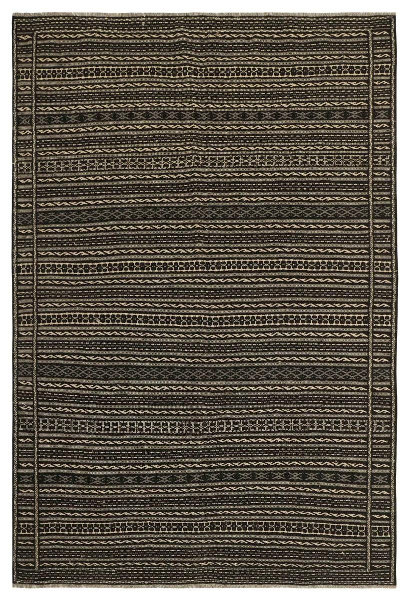 Orientteppich Kelim Fars Kordi 167x245 Handgewebter Orientteppich / Perserteppich, Nain Trading, rechteckig, Höhe: 4 mm