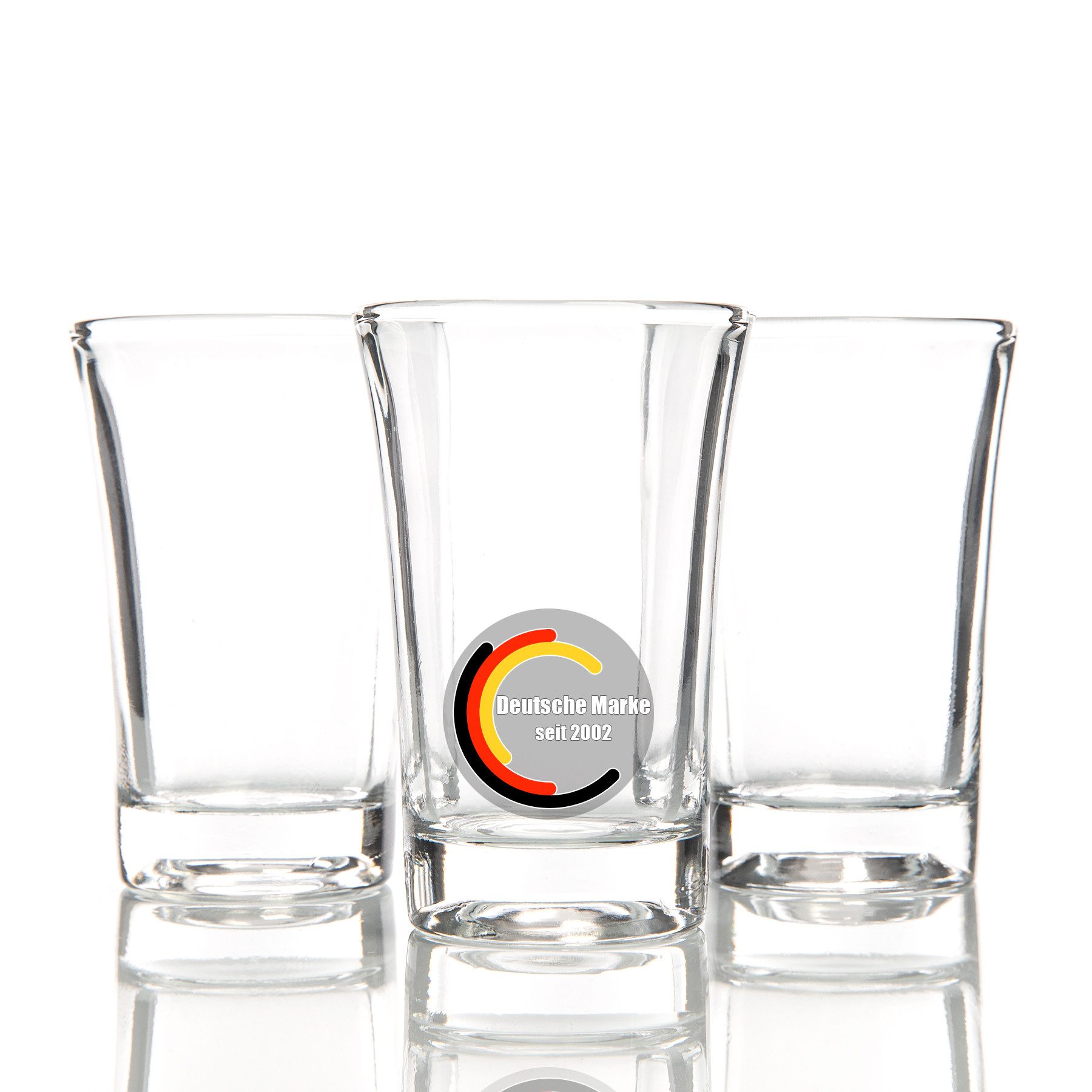 Schnapsglas 12 Stück Schnapsgläser 4cl aus Glas