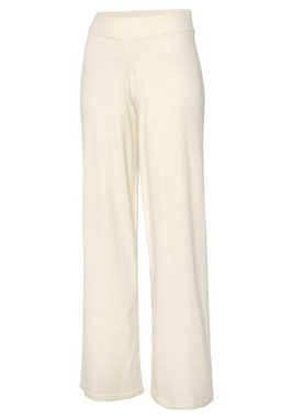 LASCANA Strickhose -Loungehose mit weitem Bein, Loungewear