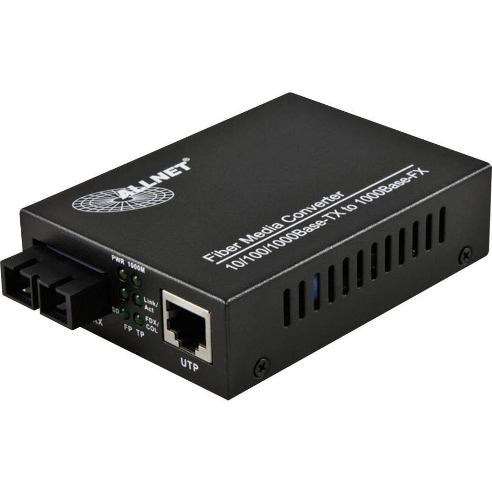 Medie 1000BaseTX/SC Medienkonverter