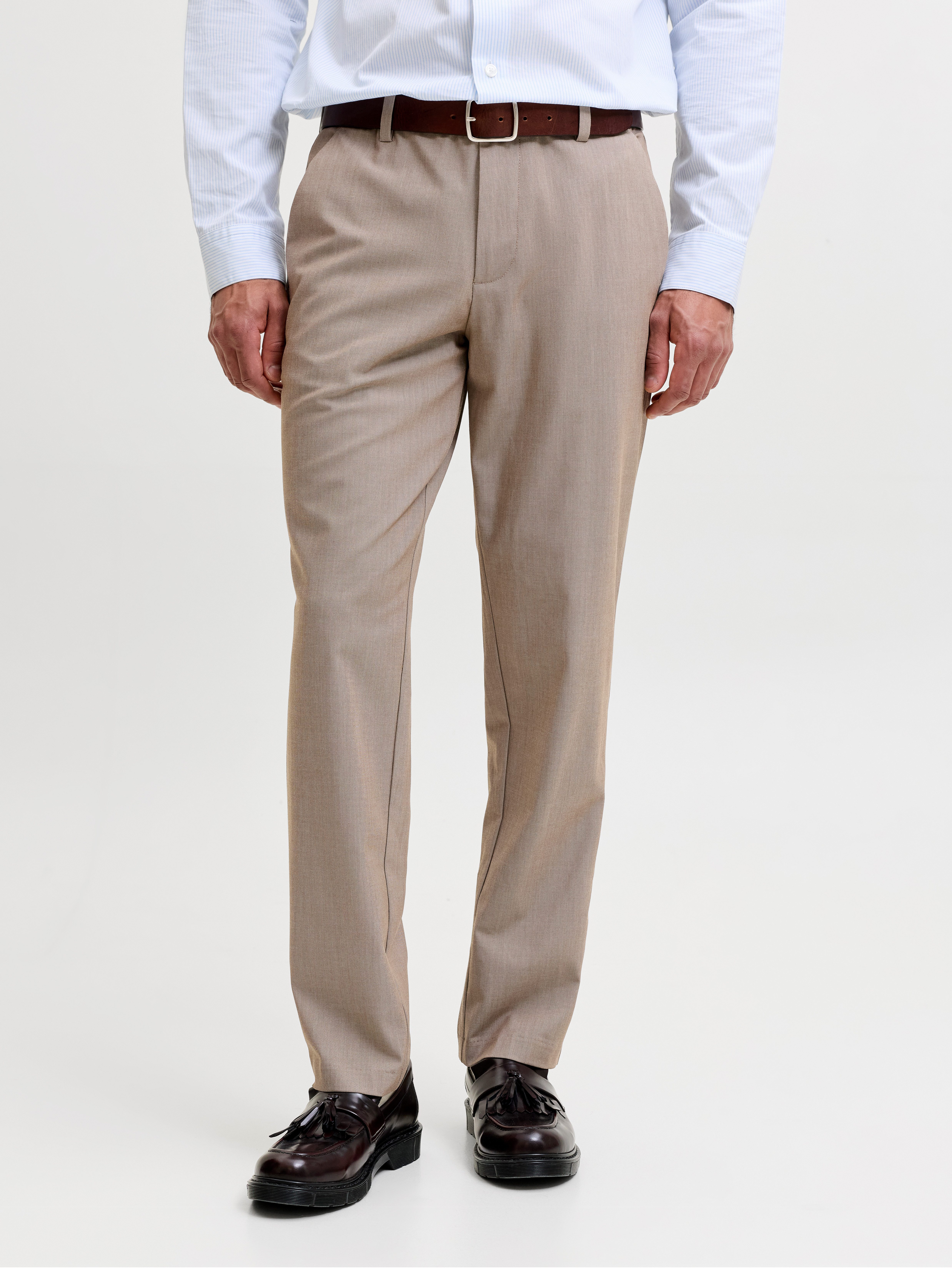 Jack & Jones Chinos JPSTOLLIE CONNOR CHINO NOOS Materialmix, regular fit