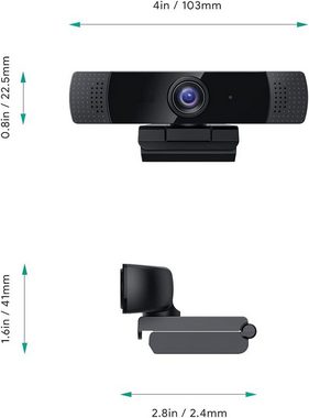 AUKEY PC-LM1E Webcam FullHD 1920x1080 Webcam