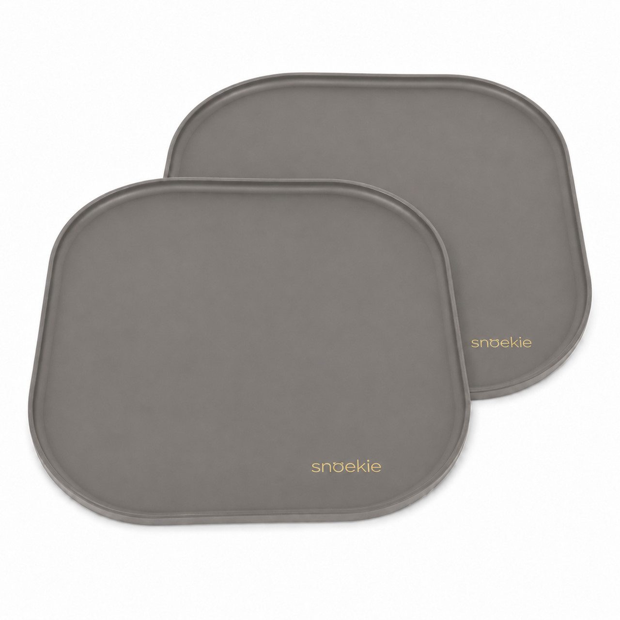 SNOEKIE Napfunterlage SNOEKIE Futtermatte Silikon für Hunde & Katzen 26 x 26 cm, 2-St.