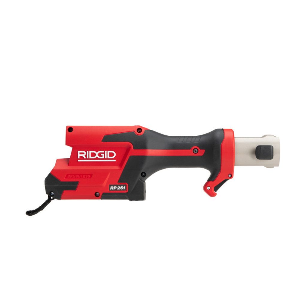 Ridgid Werkstattpresse RP 251 Akku Presse Mini 24kN inkl M15-22-28 mm, Einhand-Bedienung