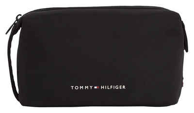 Tommy Hilfiger Kosmetiktasche TH SKYLINE WASHBAG, mit charakteristischem Streifendetail