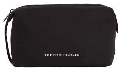 Tommy Hilfiger Kosmetiktasche TH SKYLINE WASHBAG, Makeup-Tasche Beauty-Bag Beautycase Recycelte Materialien