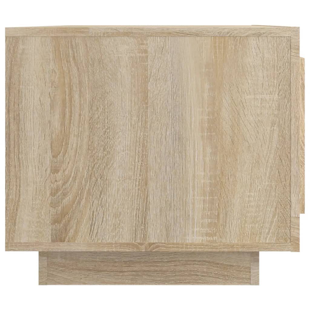 vidaXL Couchtisch 102x50x45 cm Sonoma-Eiche Couchtisch (1-St) Holzwerkstoff