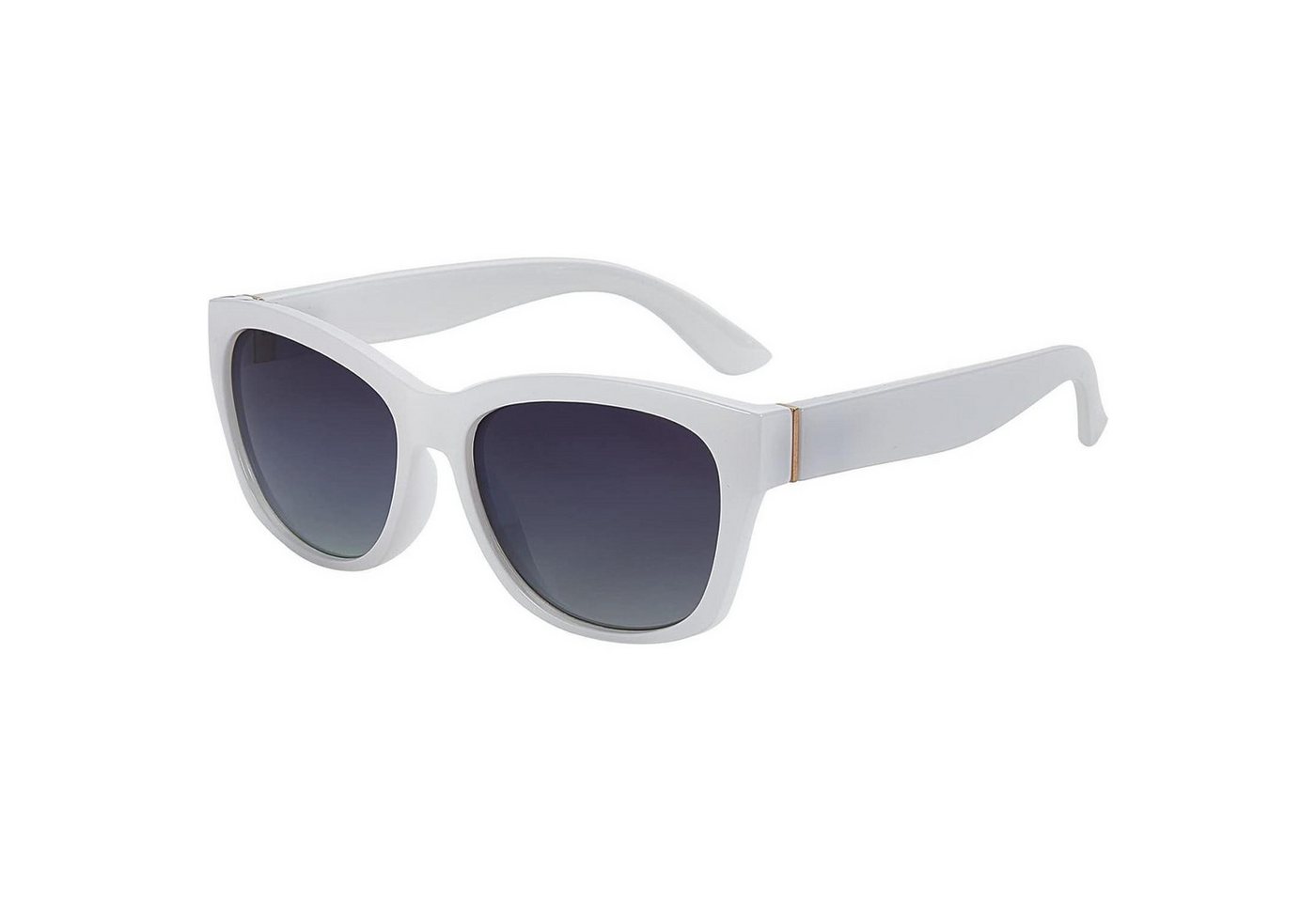 LuxusKollektion Retrosonnenbrille Sonnenbrille Cat Eye Damen Polarisiert UV Weiß Rahmen Grau Linse