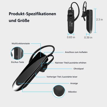 GelldG Bluetooth Headset Wireless Pre-speech Telephone Bluetooth-Kopfhörer