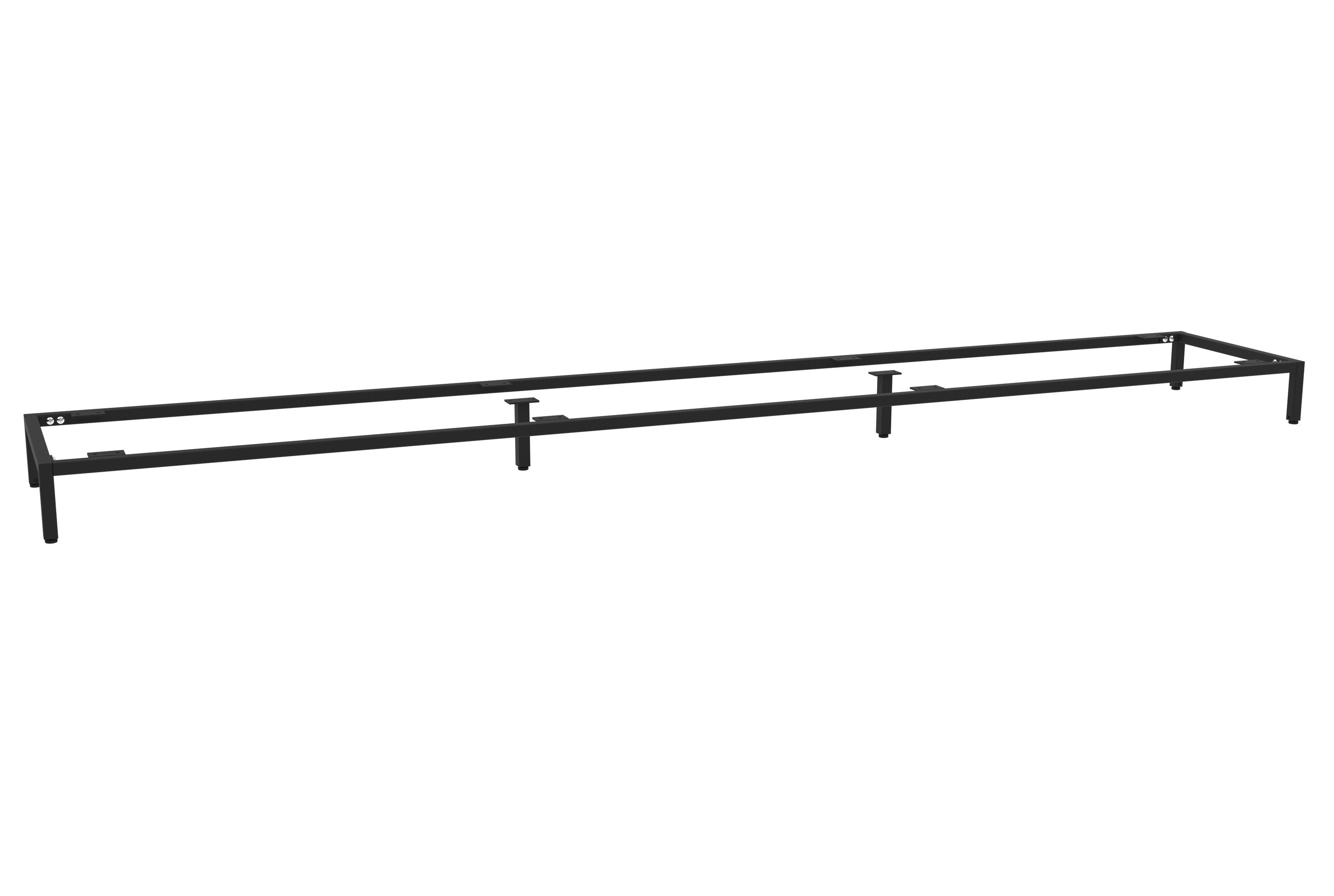 Bega Consult Untergestell in schwarz, metall - 225x13x38cm (BxHxT)