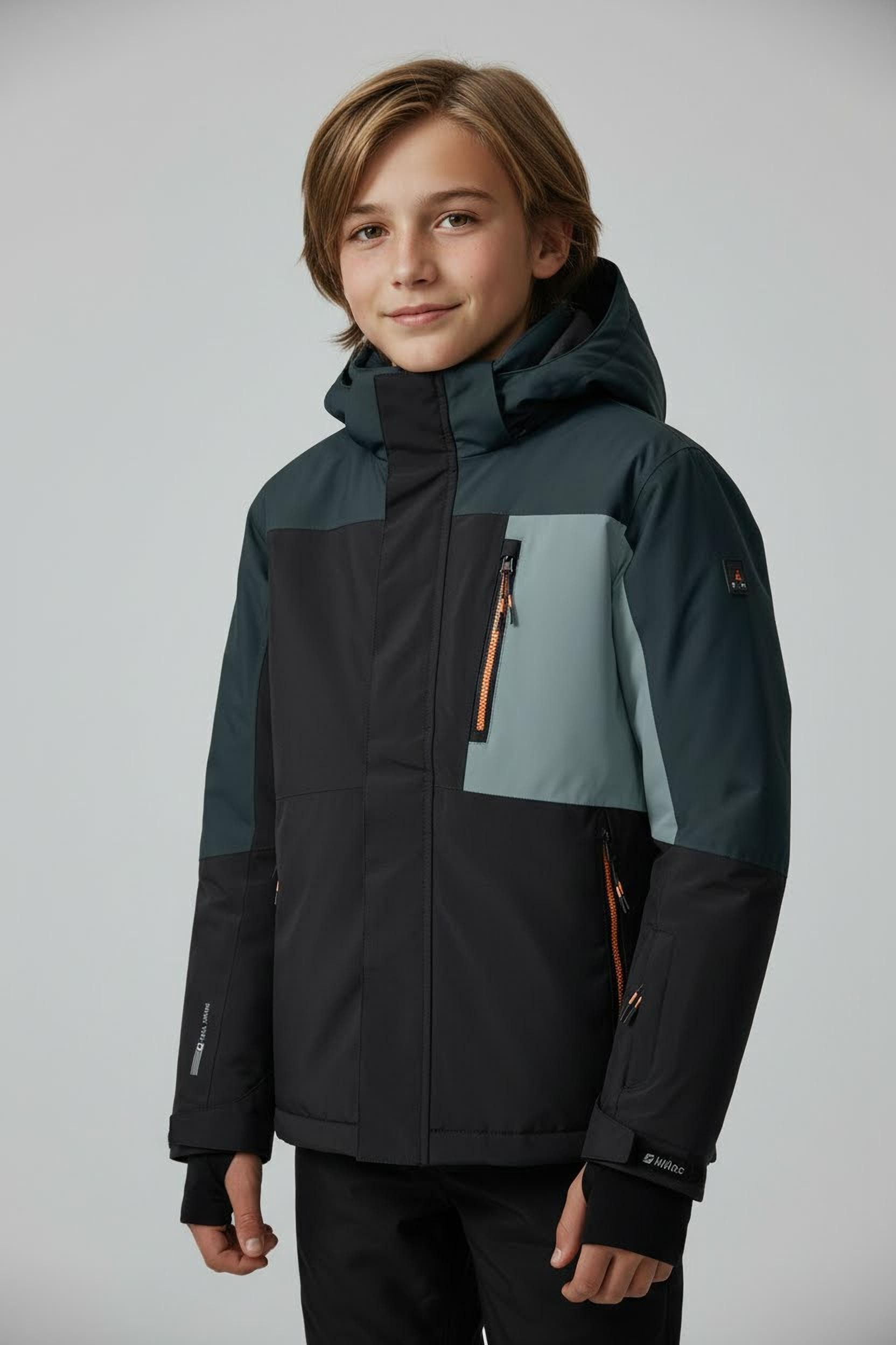 Killtec Winterjacke KSW 200 BYS SKI JCKT (1-St) mit Kapuze, wasserdicht mit verschweißten Nähten, atmungsaktiv