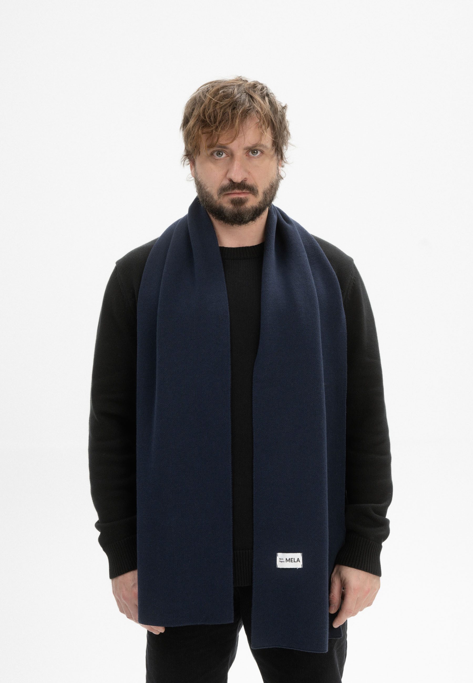 MELA Schal Unisex Jacquard Rippstrick Schal günstig online kaufen