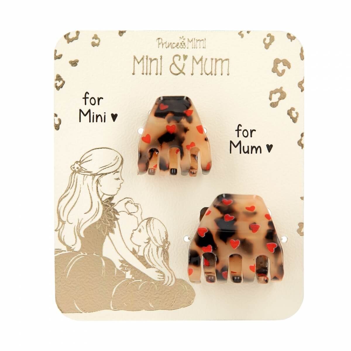 Depesche Haarspange Princess Mimi Haarspangen Set MINI & MUM