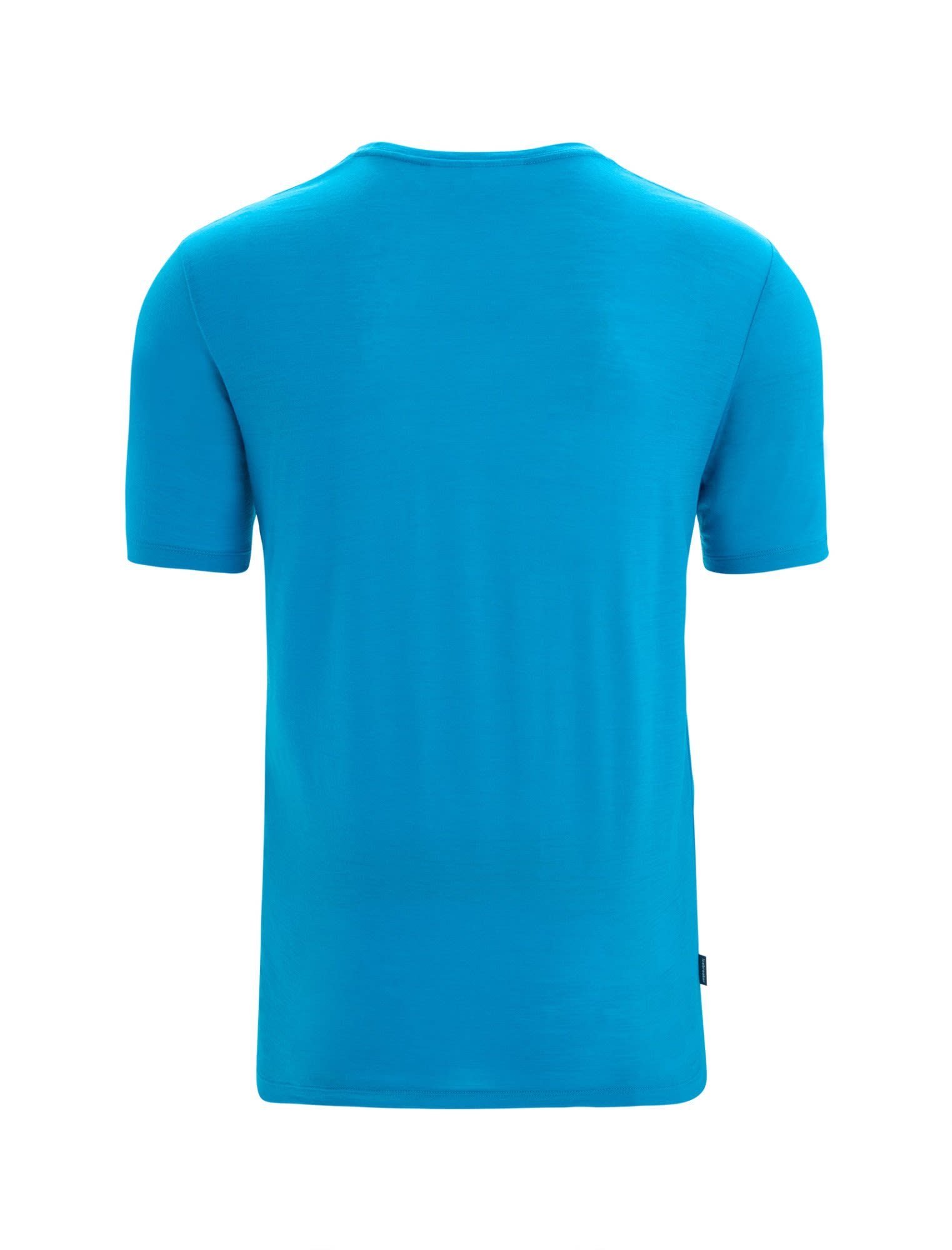Icebreaker T-Shirt Icebreaker M Tee Ii Blue Smu Geo Short-sleeve Lite Tech