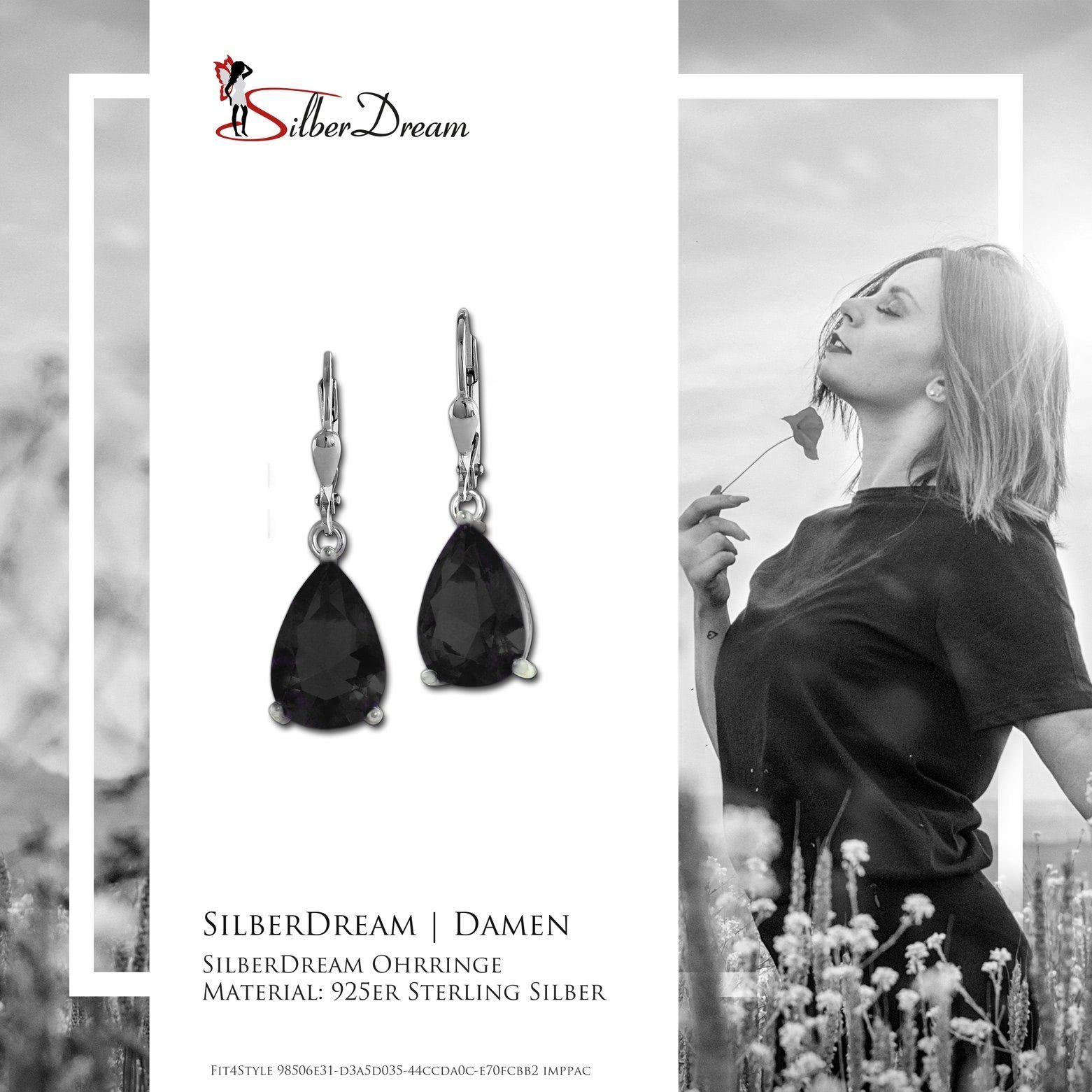 SilberDream Paar Ohrhänger SilberDream Ohrringe für Damen 925 Silber (Ohrhä günstig online kaufen