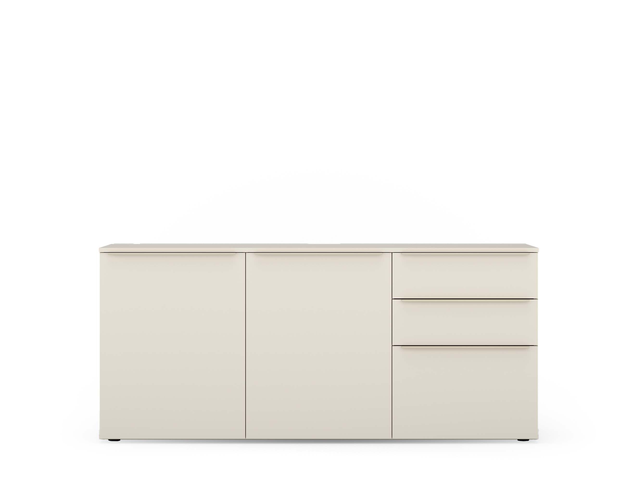 TOM TAILOR HOME Sideboard COLOR PUZZLE Medium Cabinet 07 – 3 Türen, 1 Schublade, Breite 1650 mm – Stauraum mit dem besonderen Farbkick