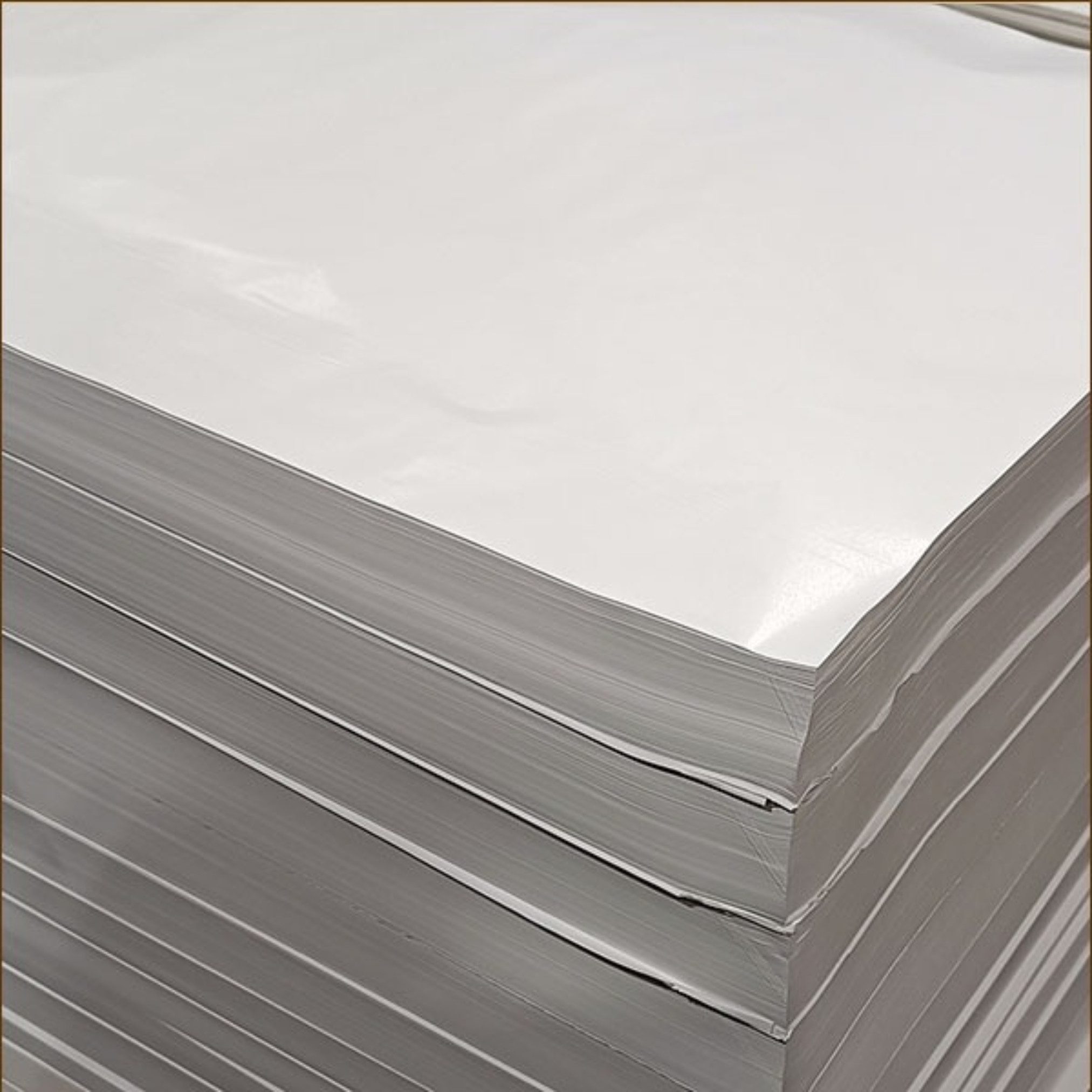 Packen24 GmbH Kraftpapier Packpapier Kraftpapier 750 x 500 mm 35 g/qm WEISS