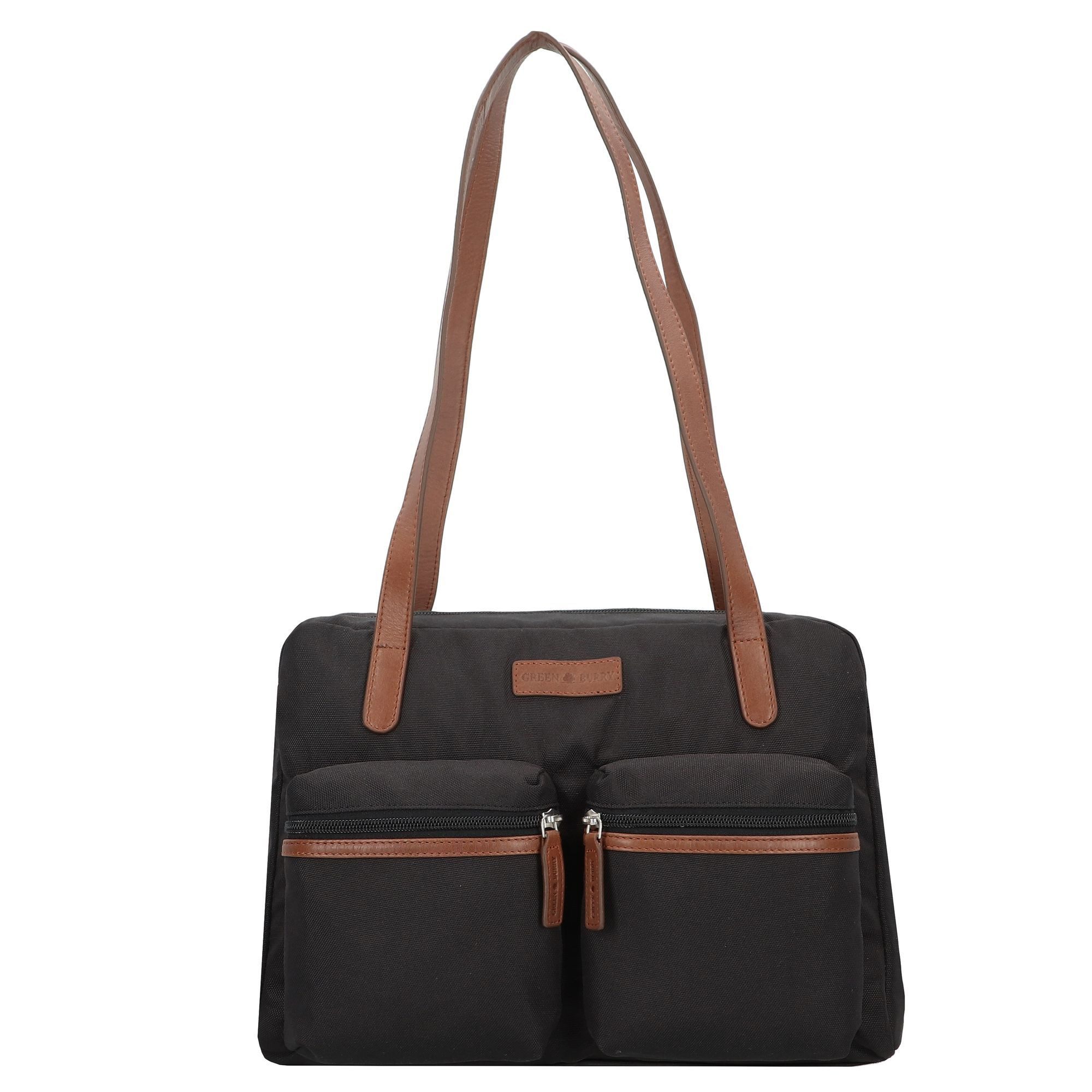 Greenburry Schultertasche Emily, Nylon günstig online kaufen