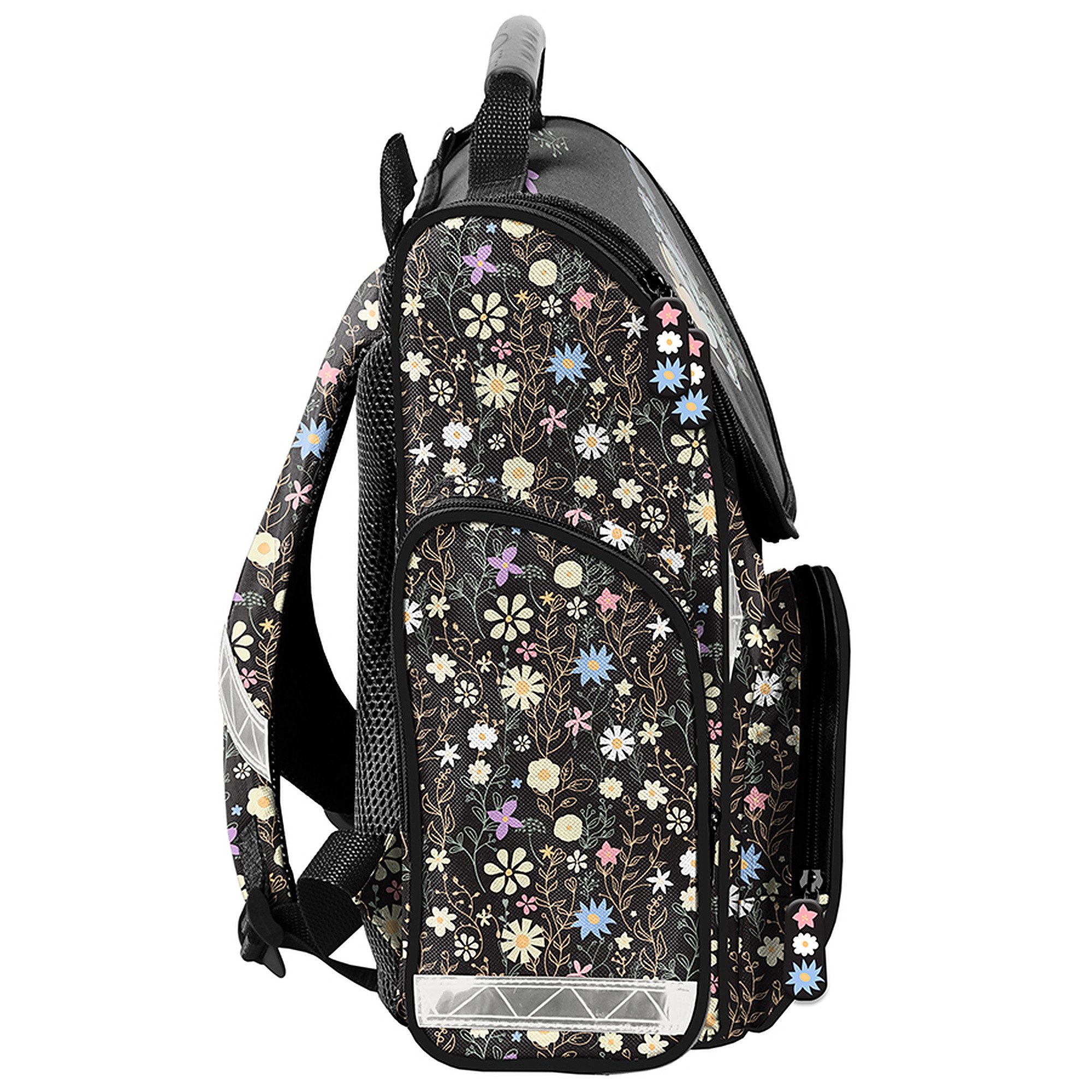 PASO Schulrucksack Mega-Set Disney Minnie Mouse Schulset 6-tlg (Rucksack + Turnbeutel + Federmäppchen + Lunchbox + Trinkflasche + Sporttasche, 6-tlg)