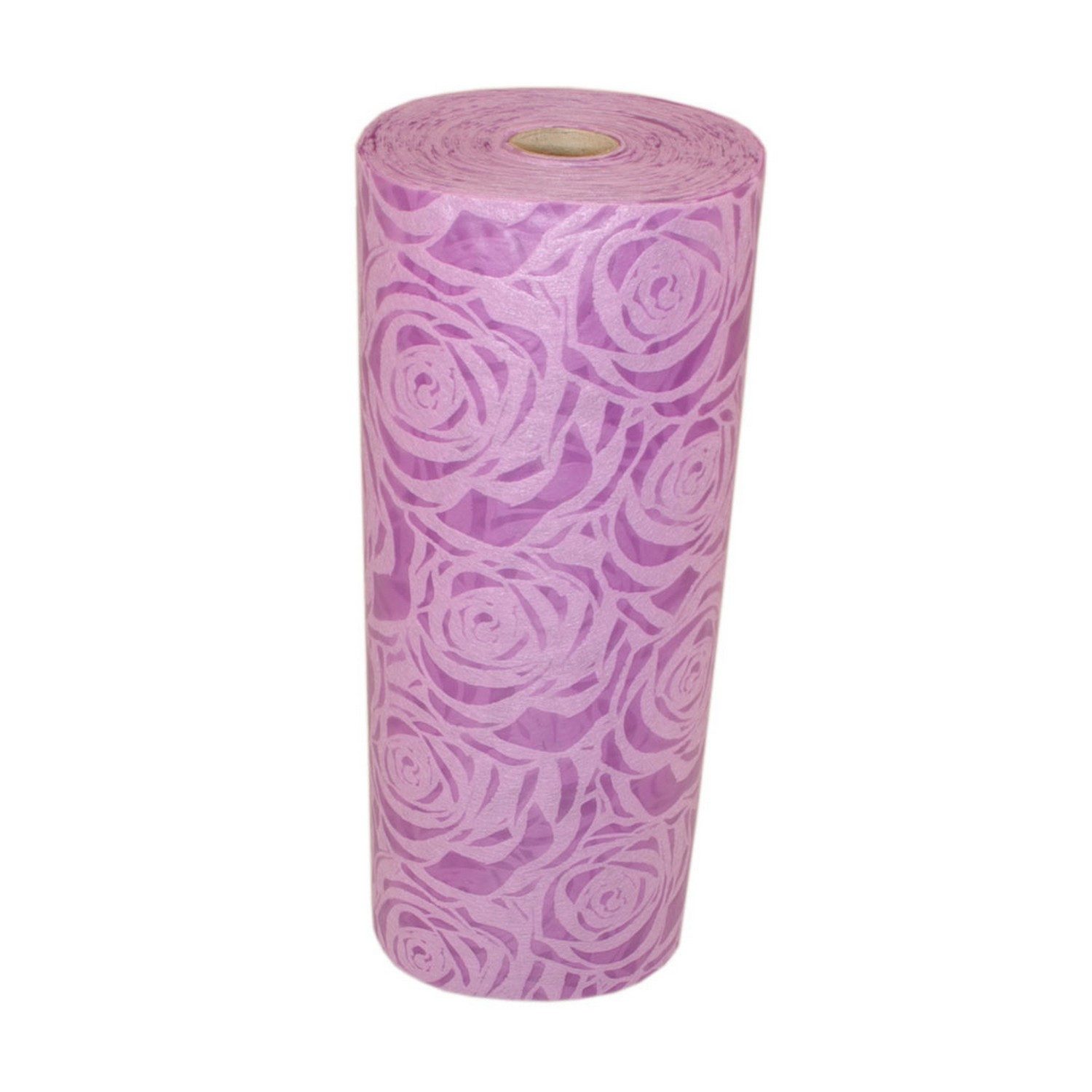 Deko AS Tischläufer Dekoflor® 300mm x 5m Tischläufer Rosenmuster lavendel Deko Tischband (1-tlg, 1 Rolle Tischläufer), Strapazierfähig