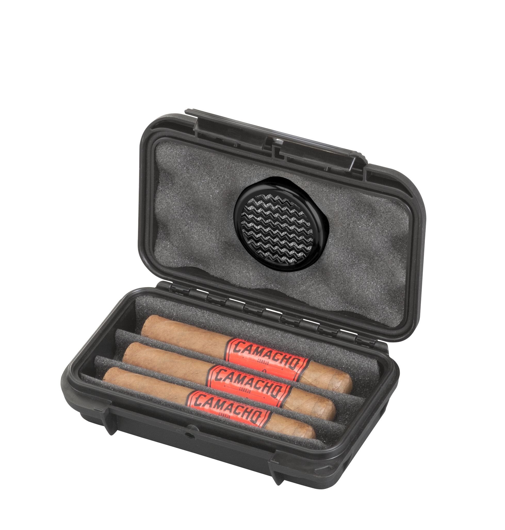 Xenotec Humidor Xenotec MAX Reisehumidor Etuiform Zigaren wasser & staubdicht IP67, IP 67 - wasser- und staubdicht - schlagfest