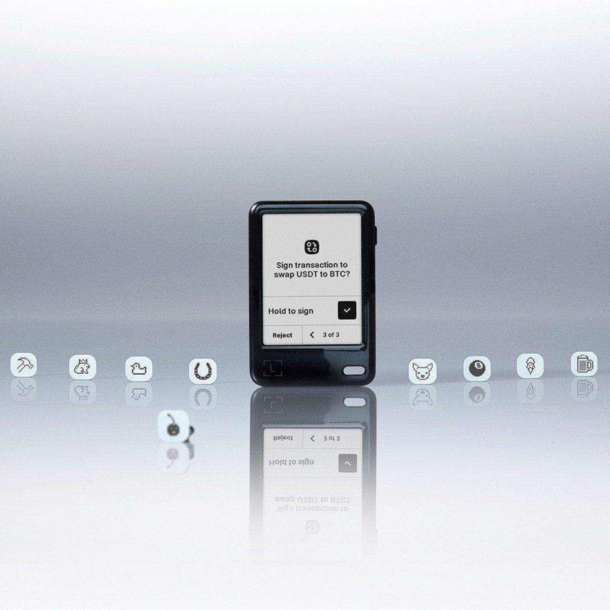 LEDGER Krypto Hardware-Wallet Nano Gen5 - Badges