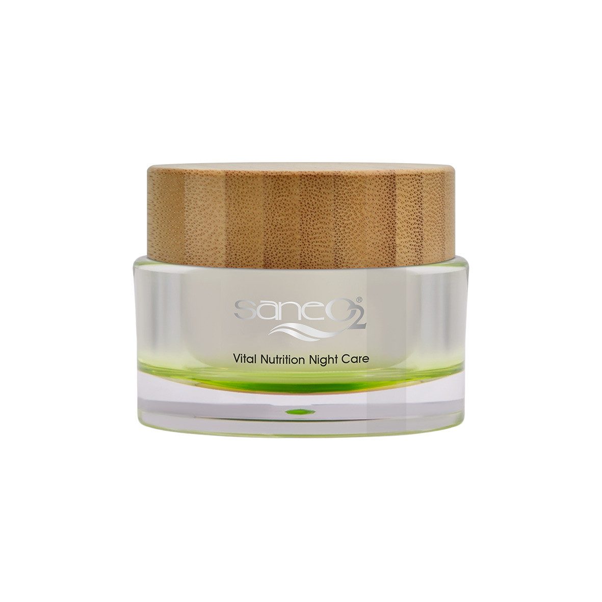 GW Nature Cosmetic Nachtcreme SaneO2® Vital Nutrition Night Care 50 ml - Nachtcreme, Vegan - Regenerierende Nachtcreme mit Hyaluron & Sheabutter