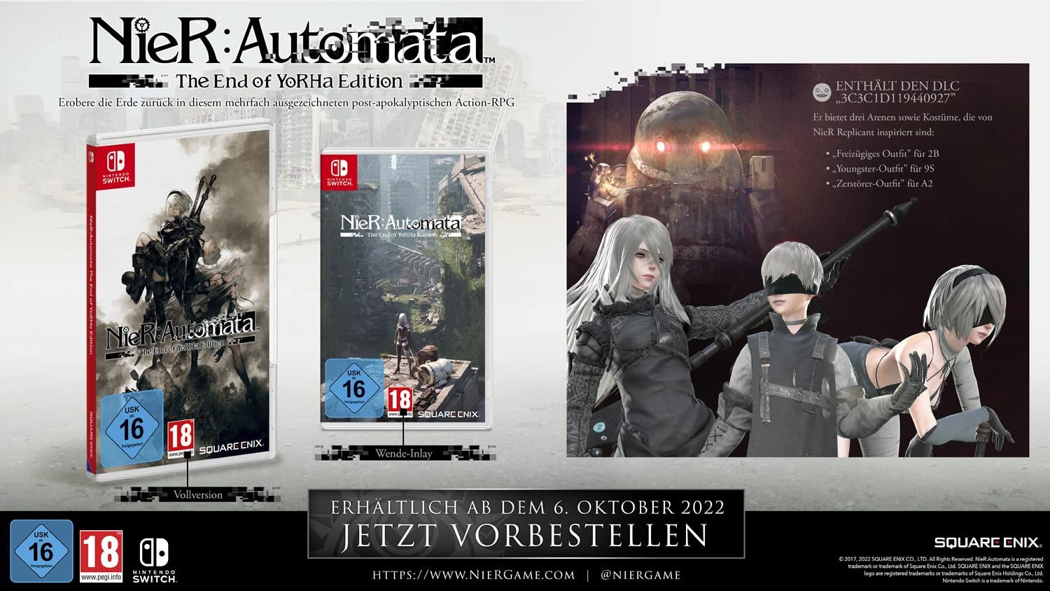 NieR:Automata The End of YoRHa Edition (Switch) Nintendo Switch