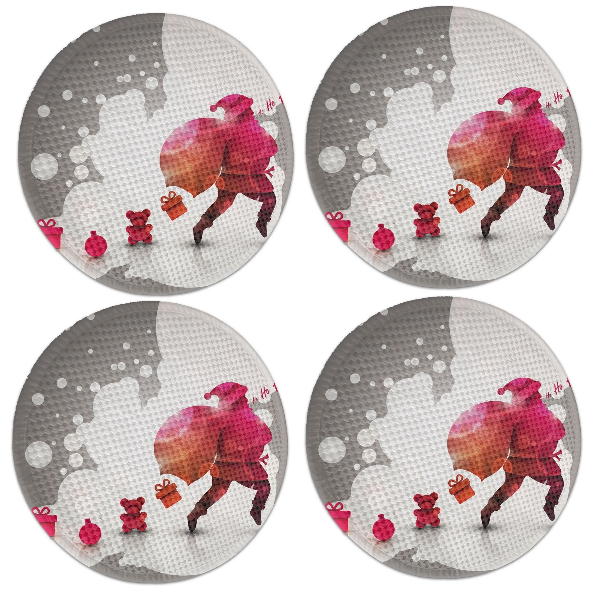 L'Essentiel Maison Tischdecke Xmas Deco (Set 1-tlg, 4-St Tischmatten), Weihnachtstisch Set, Weihnachtliche Platzsets