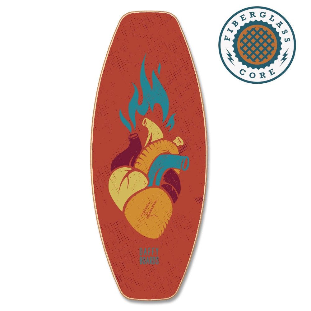 Balanceboard Trick-Balance Board mit Fiberglas-Kern - Design: Marie Kla Pro Modell