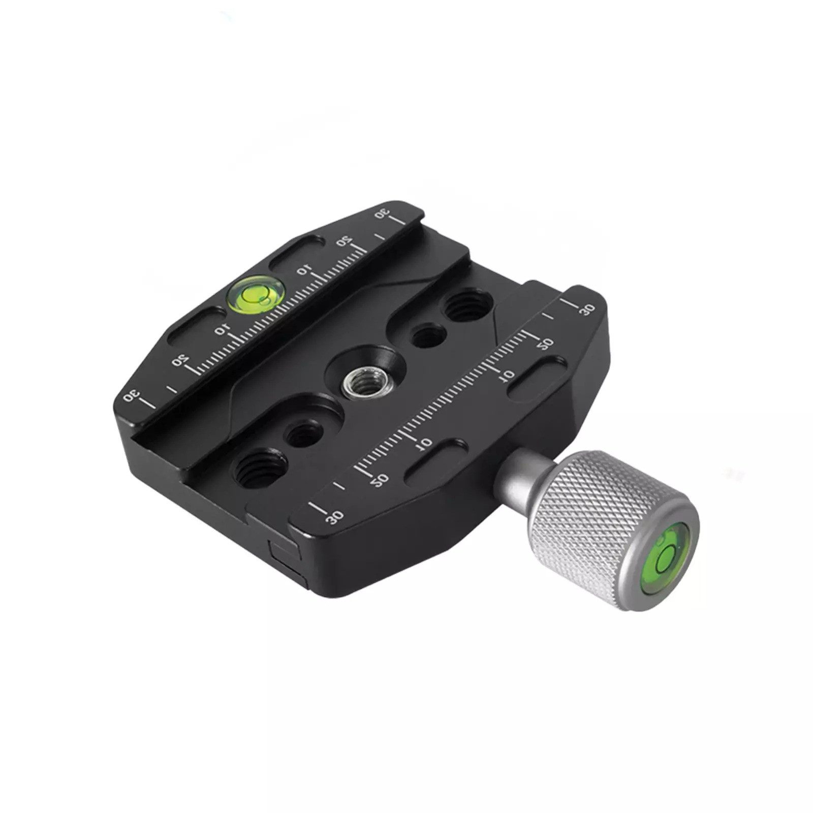 BEXIN Aluminum 70mm Schnellwechselplatte Klemme Adapter für DSLR-Stativ Kamerastativ