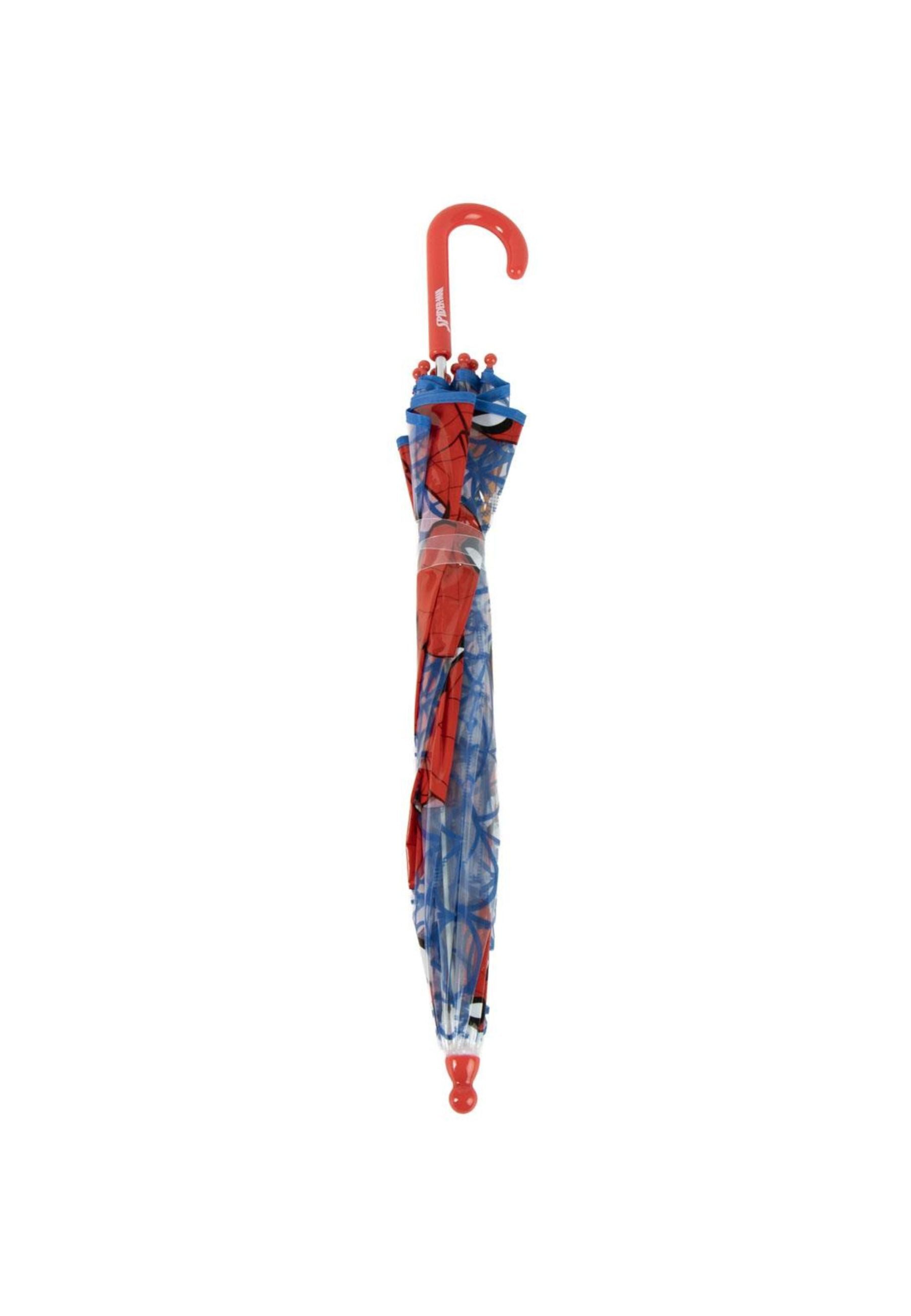 Disney Taschenregenschirm Spiderman Transparenter Regenschirm Manuell Kinder