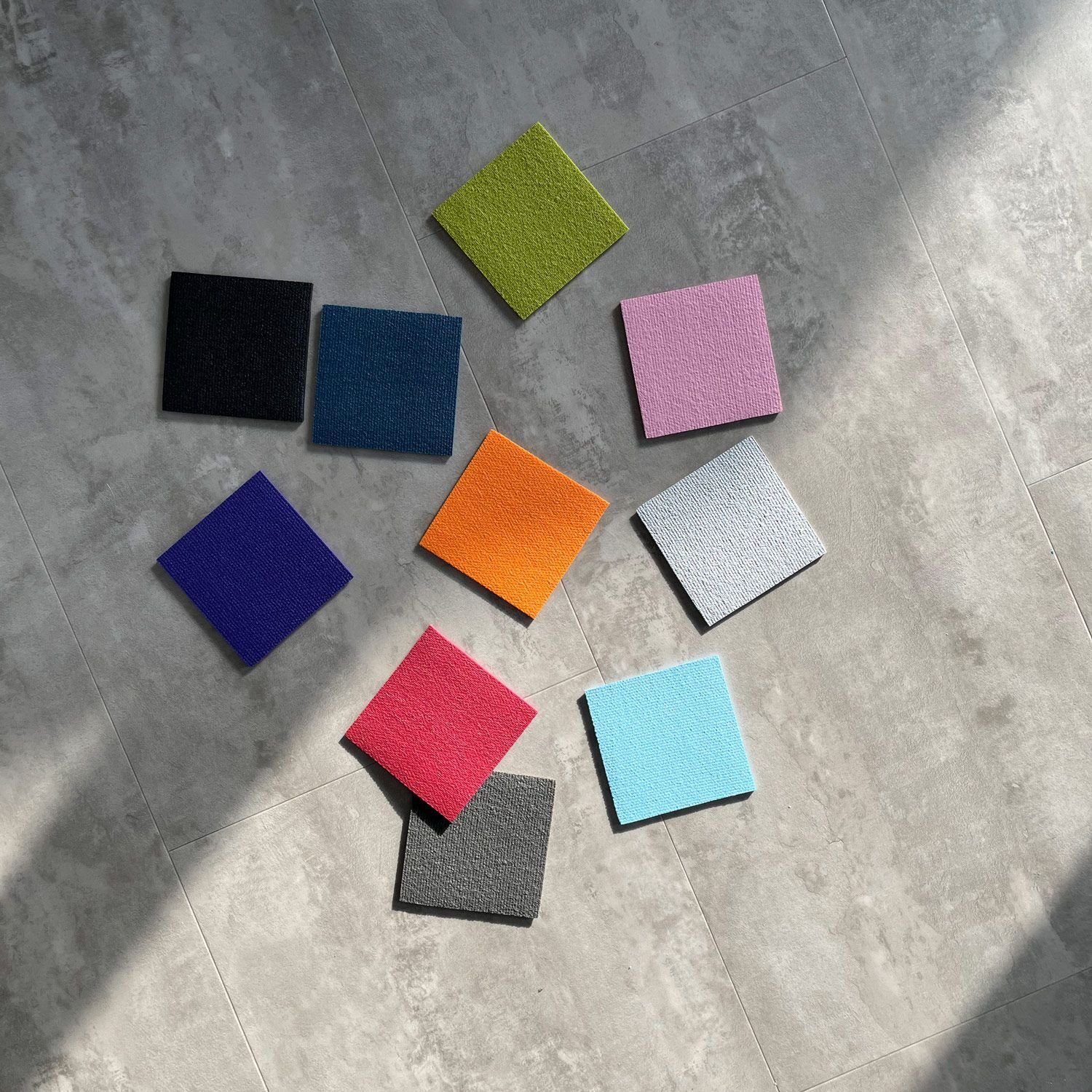 Sanosoft Spielmatte Sanosoft® Krabbelmatten Muster-Set