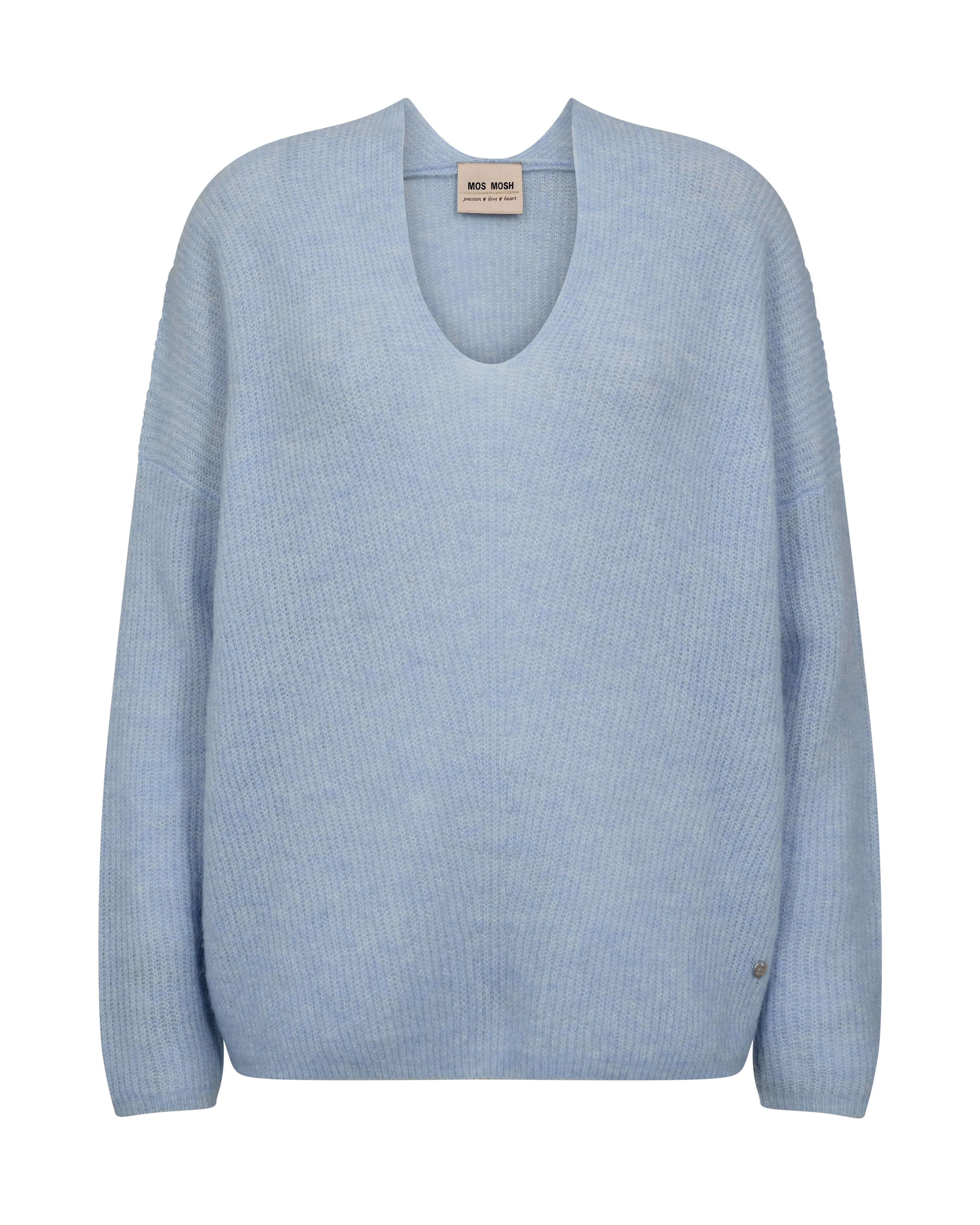 Mos Mosh Strickpullover MMThora V-Neck Knit günstig online kaufen