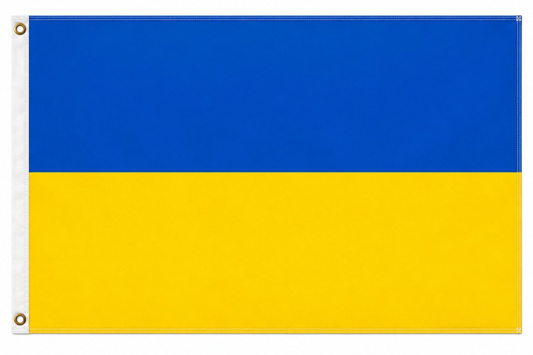 trends4cents Flagge XXL Flagge Fahne mit 3 Messingösen in 250 x 150 cm (Ukraine), für Fahnenmaste