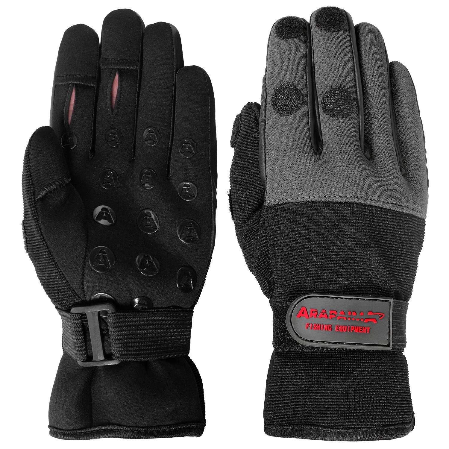 Angelhandschuhe Angelhandschuhe Titanium-Neopren-Thermohandschuhe für Angeln, Jagd &