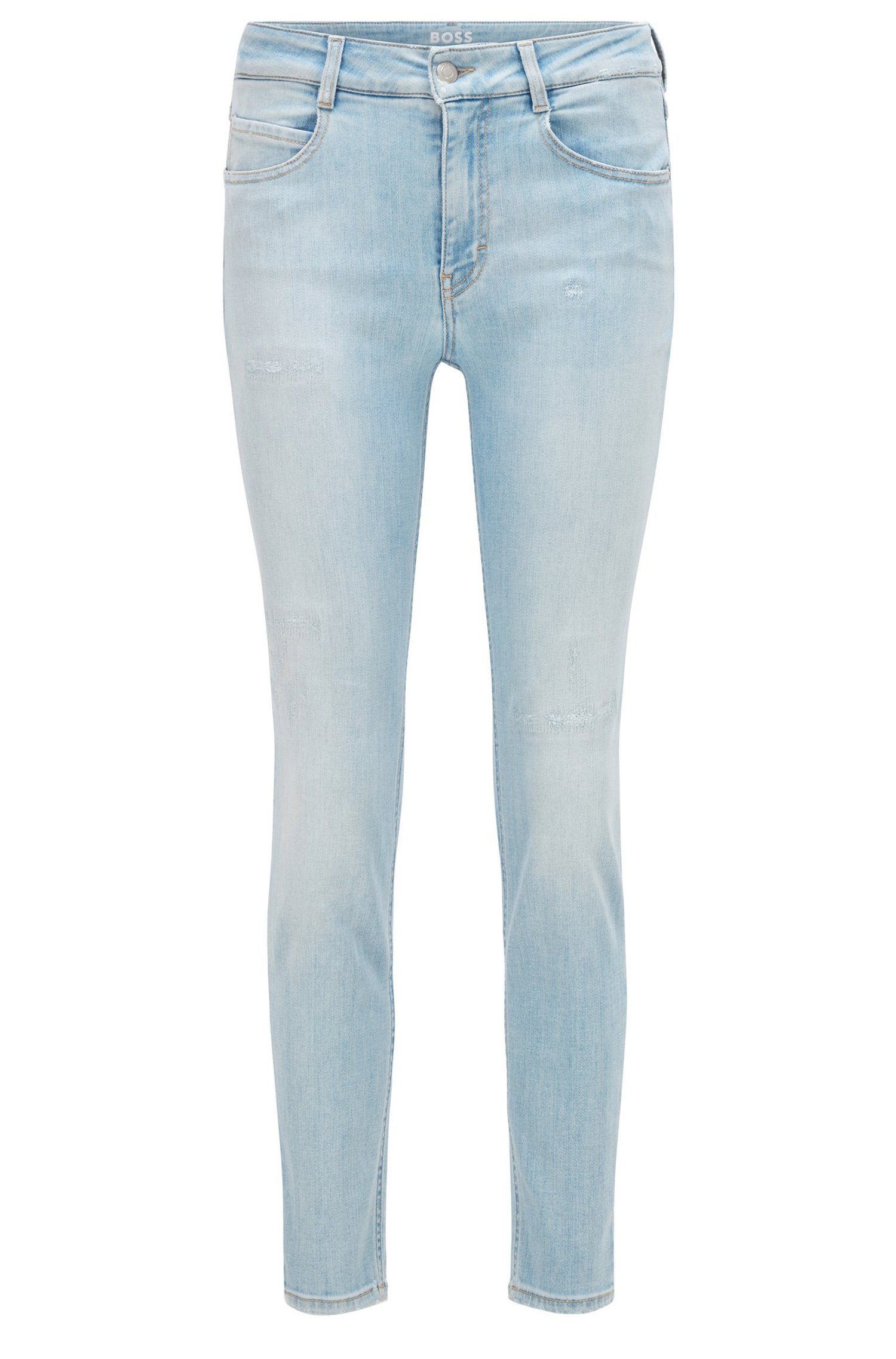 Damen Jeans BOSS Slim-fit-Jeans Slim Crop 2.0