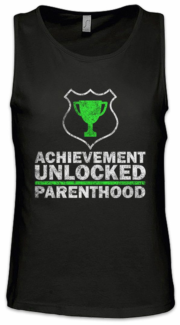 Urban Backwoods Tanktop Achievement Unlocked Ärmelloses T-Shirt Lvl. Lvl Ga günstig online kaufen
