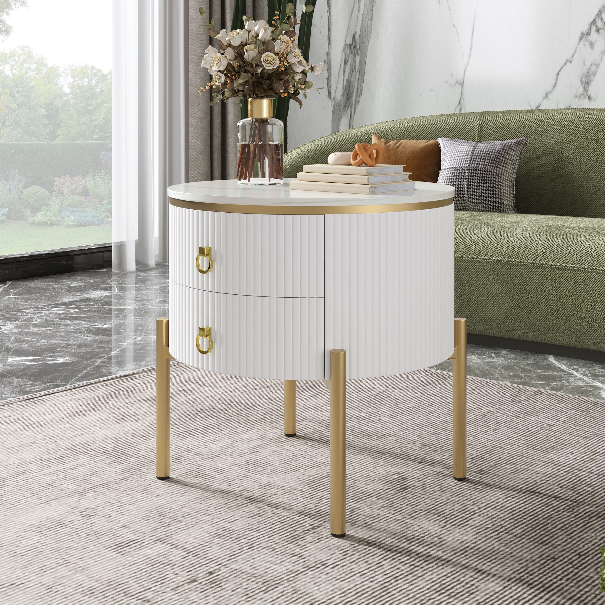 HAUSS SPOLE Couchtisch mit 2 Schubladen, günstig online kaufen