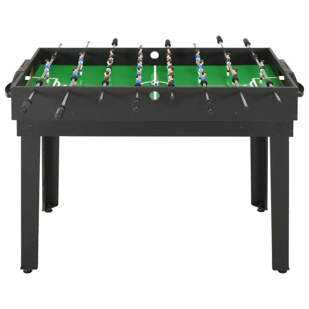 121×61×82 Schwarz Multifunktionstisch Multigame-Tisch cm 15-in-1 vidaXL