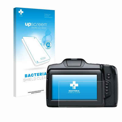 upscreen Schutzfolie für Blackmagic Pocket Cinema Camera 6K G2, Displayschutzfolie, Folie Premium klar antibakteriell