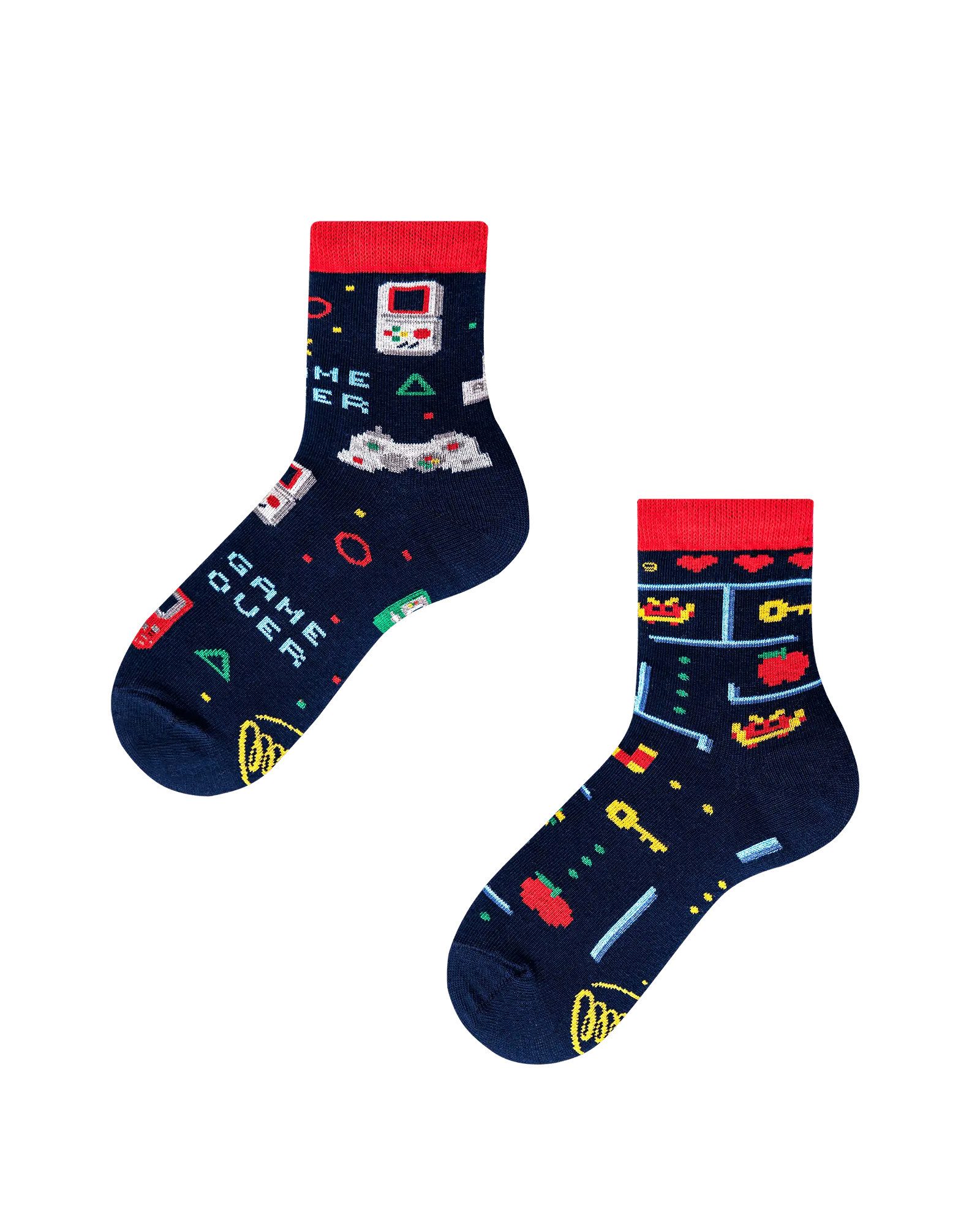 Freizeitsocken Many Mornings Kids Game Over