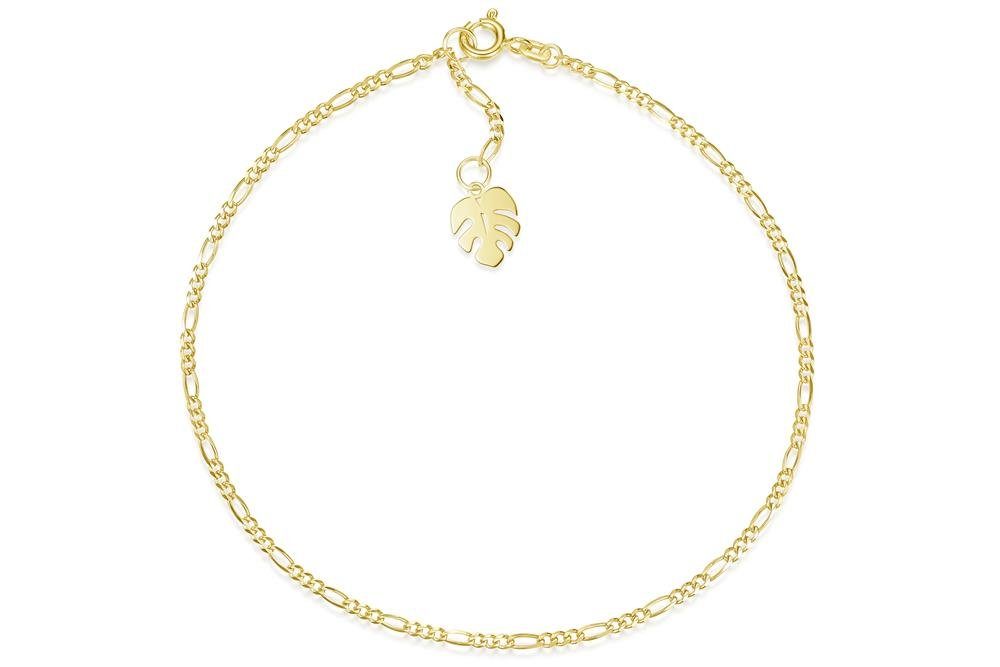 Silberkettenstore Fußkette Fußkette Figaro 2mm mit günstig online kaufen