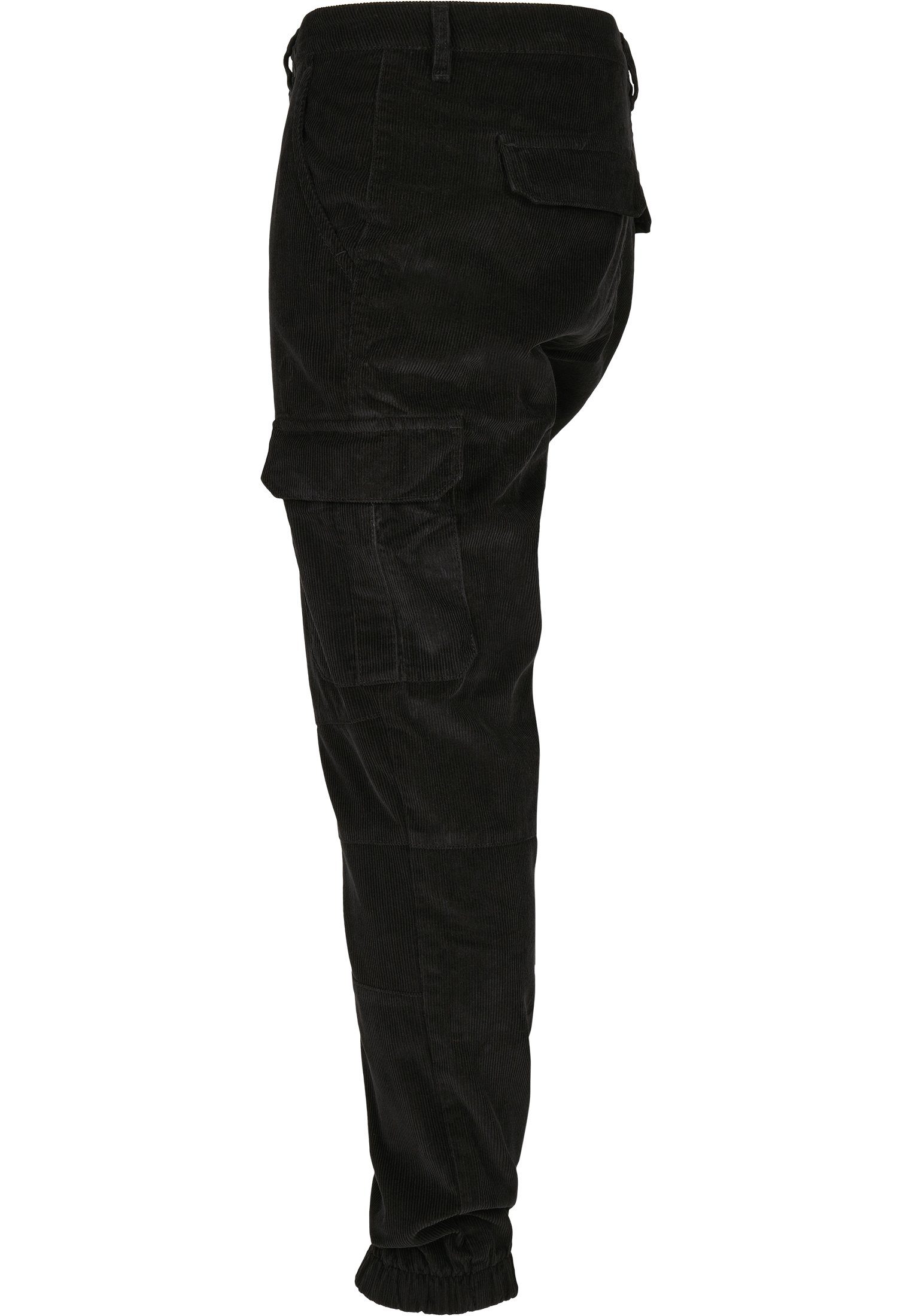 URBAN CLASSICS Stoffhose Männer black (1-tlg) Cargo Pants Corduroy Jogging