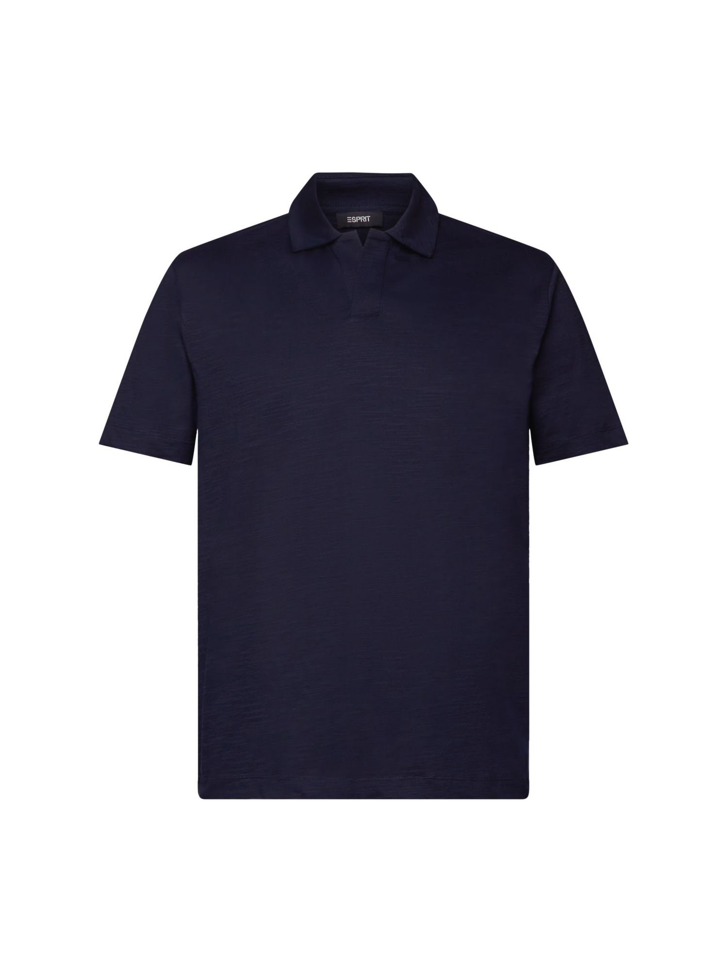 Esprit Collection Poloshirt Poloshirt aus Jersey, 100 % Baumwolle NAVY