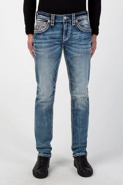 Rock Revival Straight-Jeans