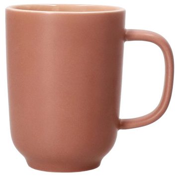 Ritzenhoff & Breker Becher Ritzenhoff 6x Jasper Kaffeebecher 250ml H10,4cm Puder Tee-Tassen, Steingut