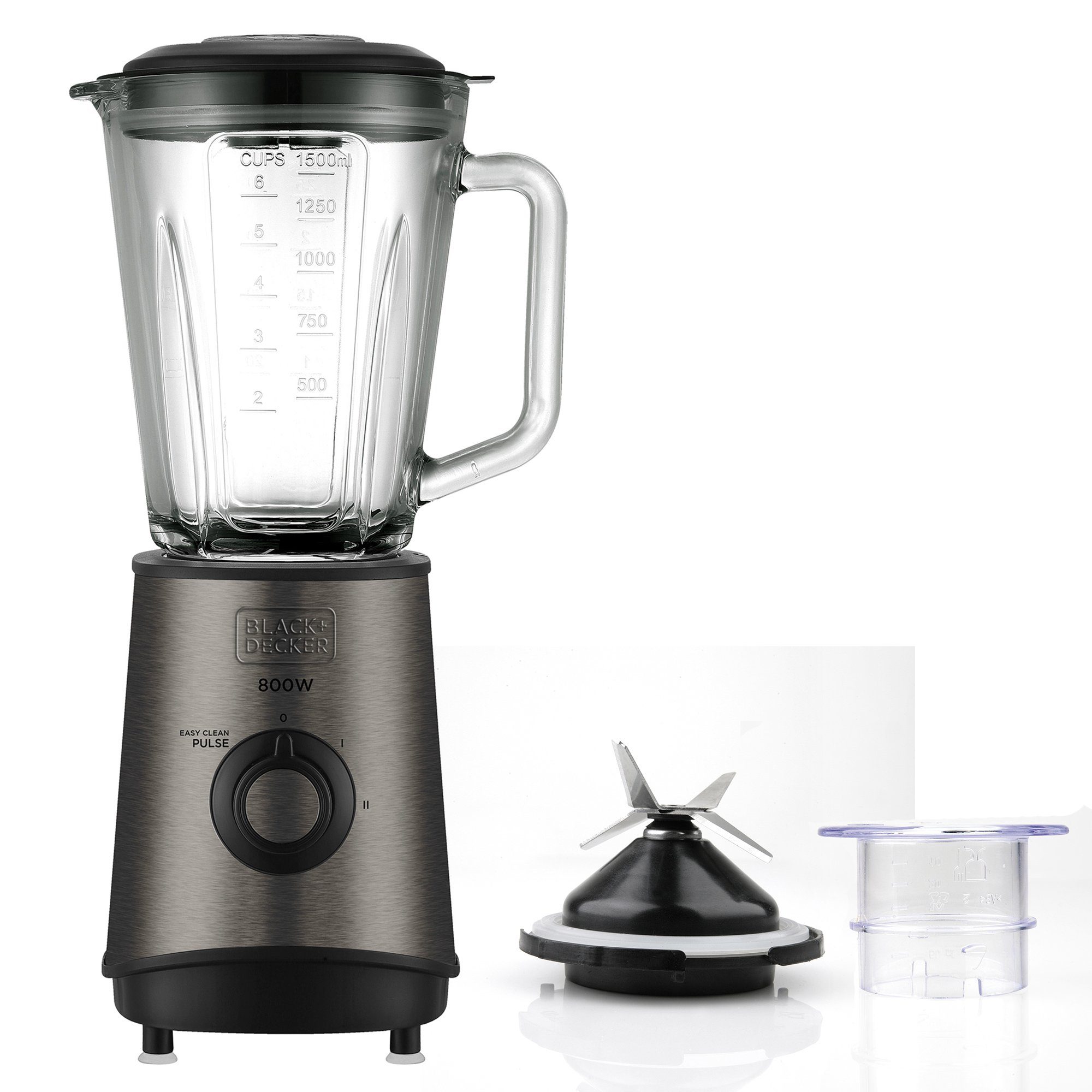 HOMELUX Standmixer 400w 1,5 L Kunststoff Mixer Smoothie Maker 3 In 1 Universal Blender 400 00 W 4 Geschwindigkeit Impulsfunktion Kuechenmixer Mit Stopfer S0p7k0i2